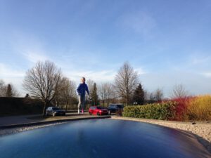 Kindercampings Nederland airtrampoline