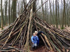 kindercamping nederland in het bos