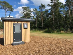 Camping de Haeghehorst kampeerplaatsen met privé sanitair
